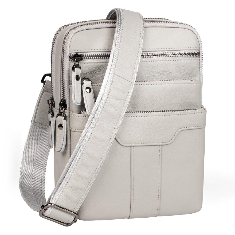7824 Leather Messenger Bag , Small Leather Sling Shoulder Bag Messenger
